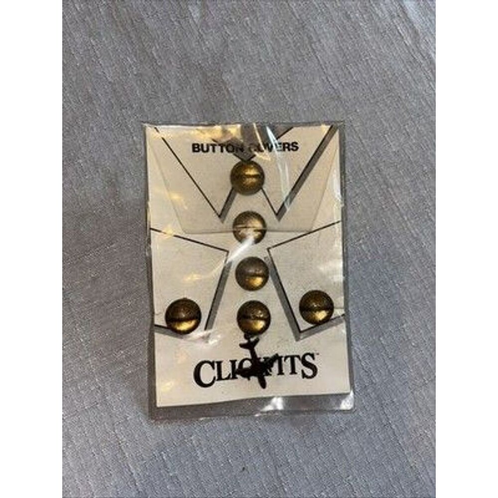 Vintage Airplane Button Covers Metal Click Its Limited Edition 1989 Lot 6